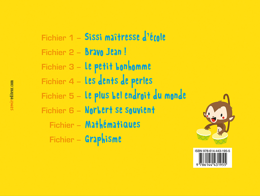Samir Éditeur - Fichier MS – PACK - Quatrième de couverture