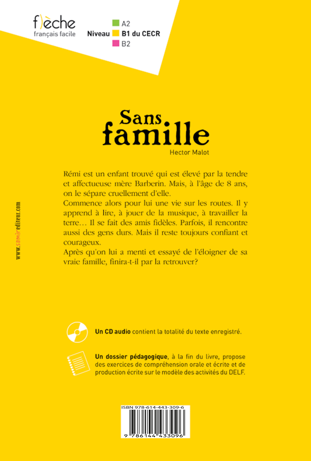Samir Éditeur - Audio – Sans famille - Quatrième de couverture