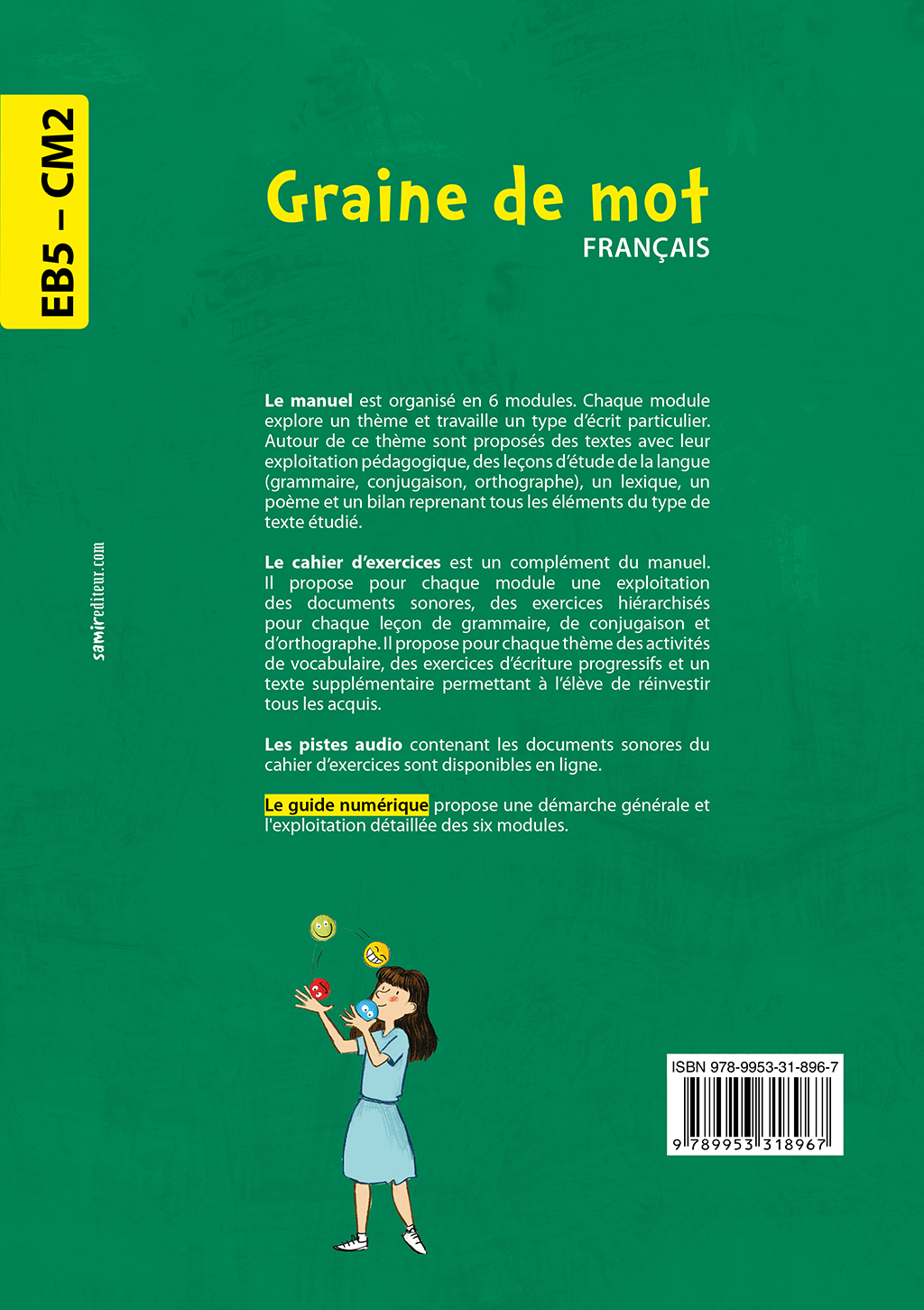 Samir Éditeur - Guide numérique EB5 - Quatrième de couverture