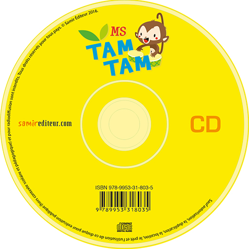 Samir Éditeur - Tam-Tam - Audio MS – CD
