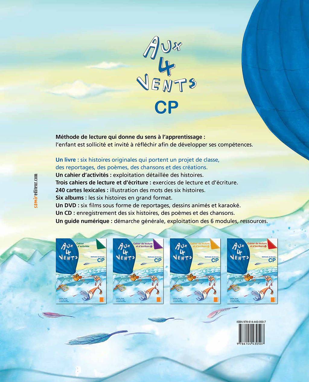 Samir Éditeur - Livre de l'élève numérique CP - Quatrième de couverture
