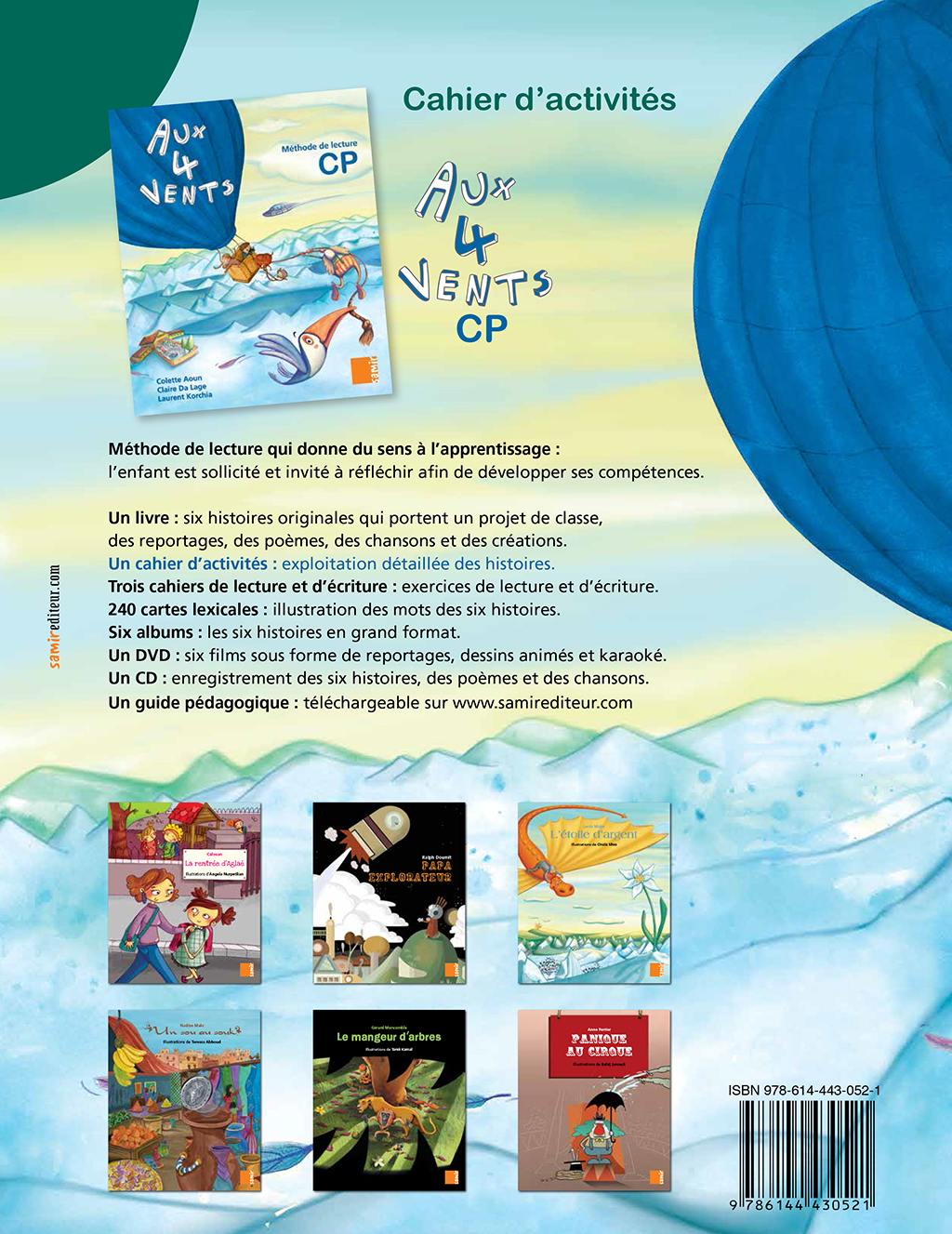 Samir Éditeur - Cahier d’activités numérique CP - Quatrième de couverture