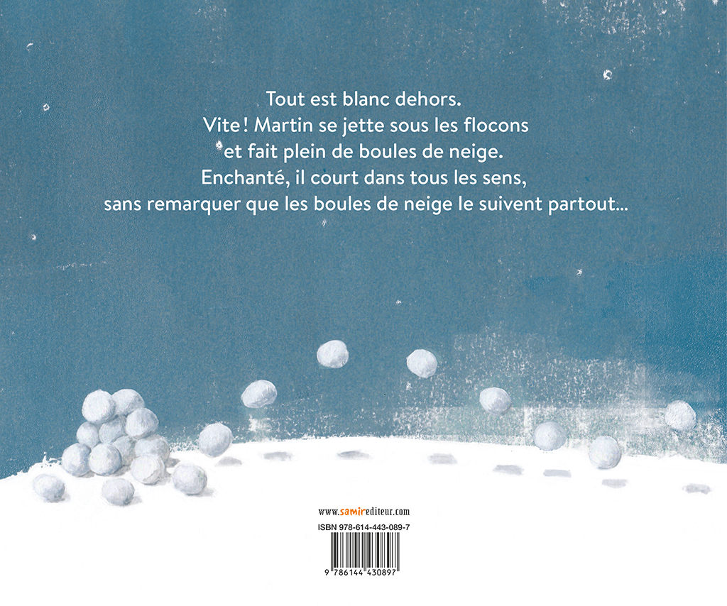Samir Éditeur - Le berger des boules de neige - Quatrième de couverture