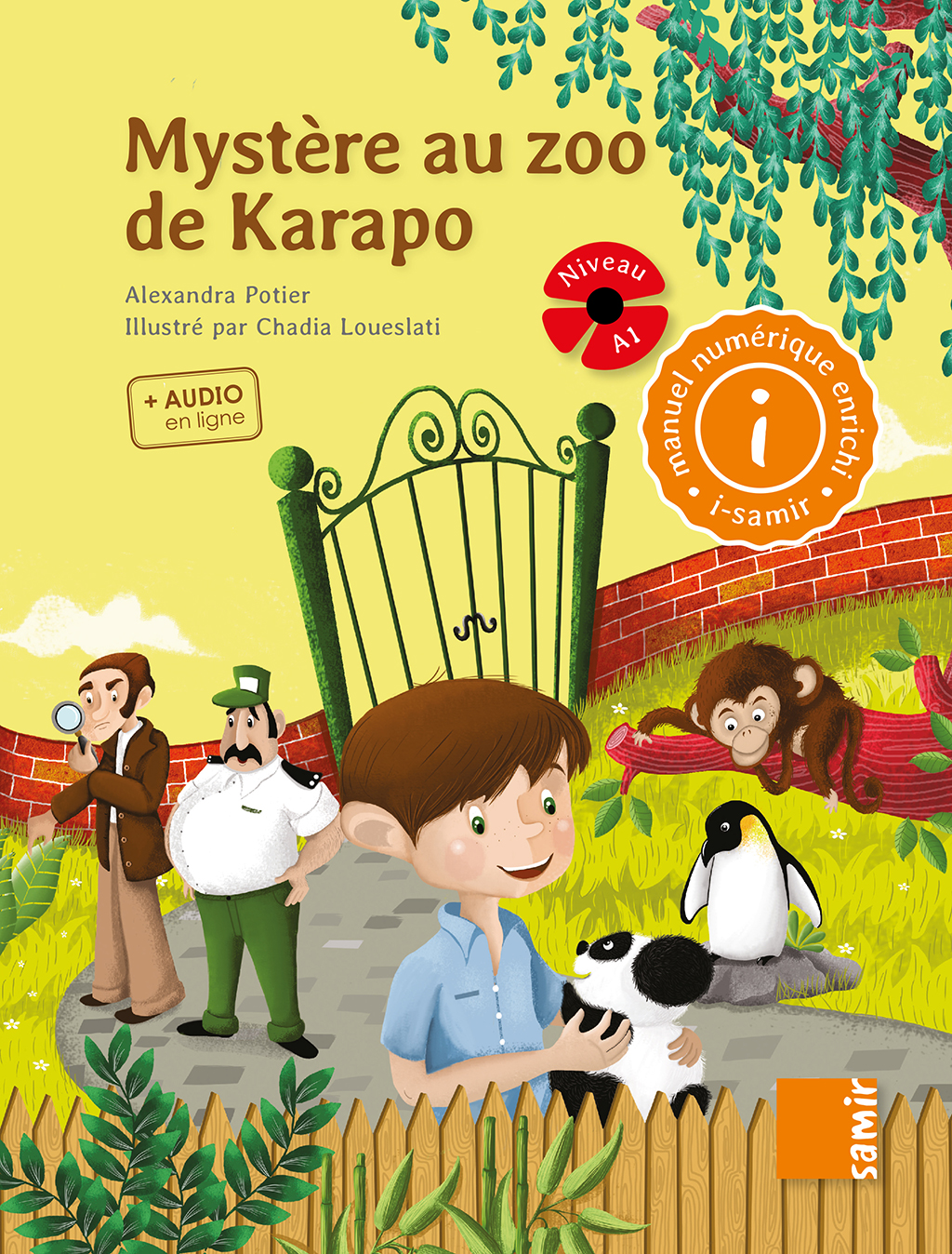 Samir Éditeur - Mystère au zoo de Karapo (numérique) - Couverture