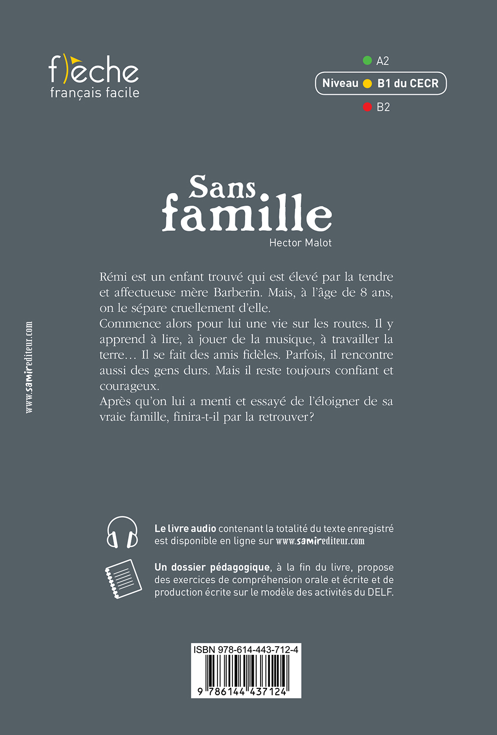 Samir Éditeur - Sans famille - Quatrième de couverture