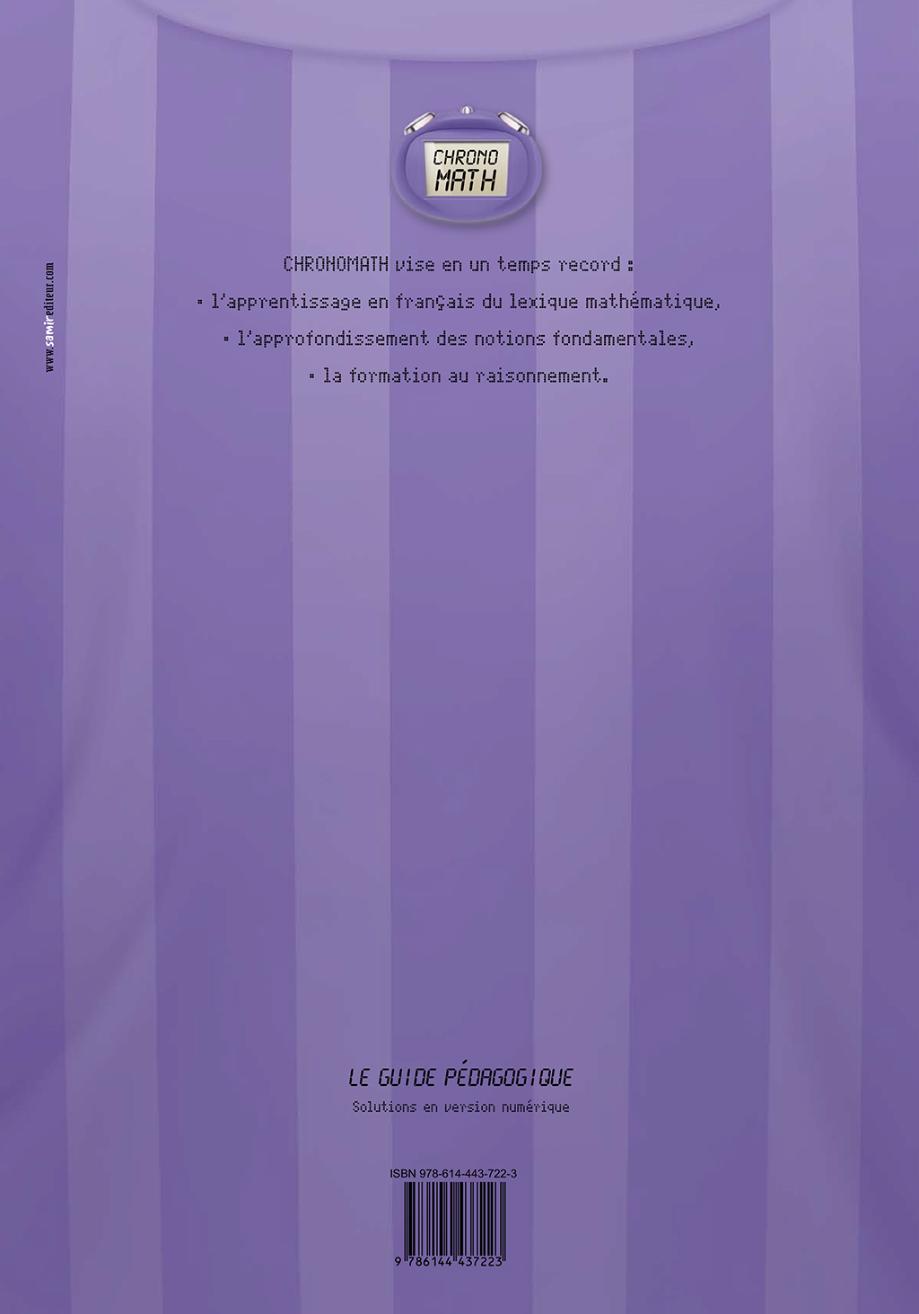 Samir Éditeur - Livre-cahier GS - Quatrième de couverture