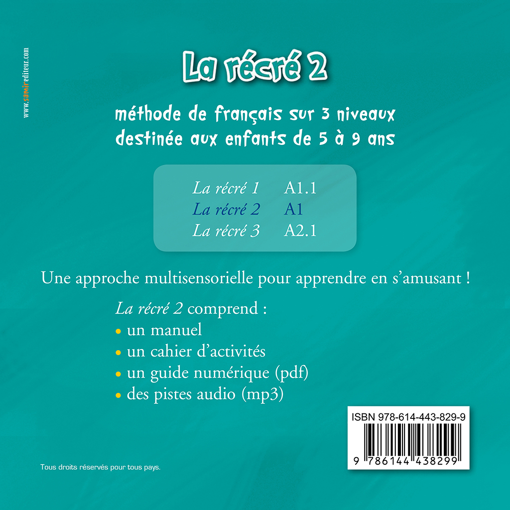 Samir Éditeur - Pack découverte module 1 Niveau 2 - Quatrième de couverture