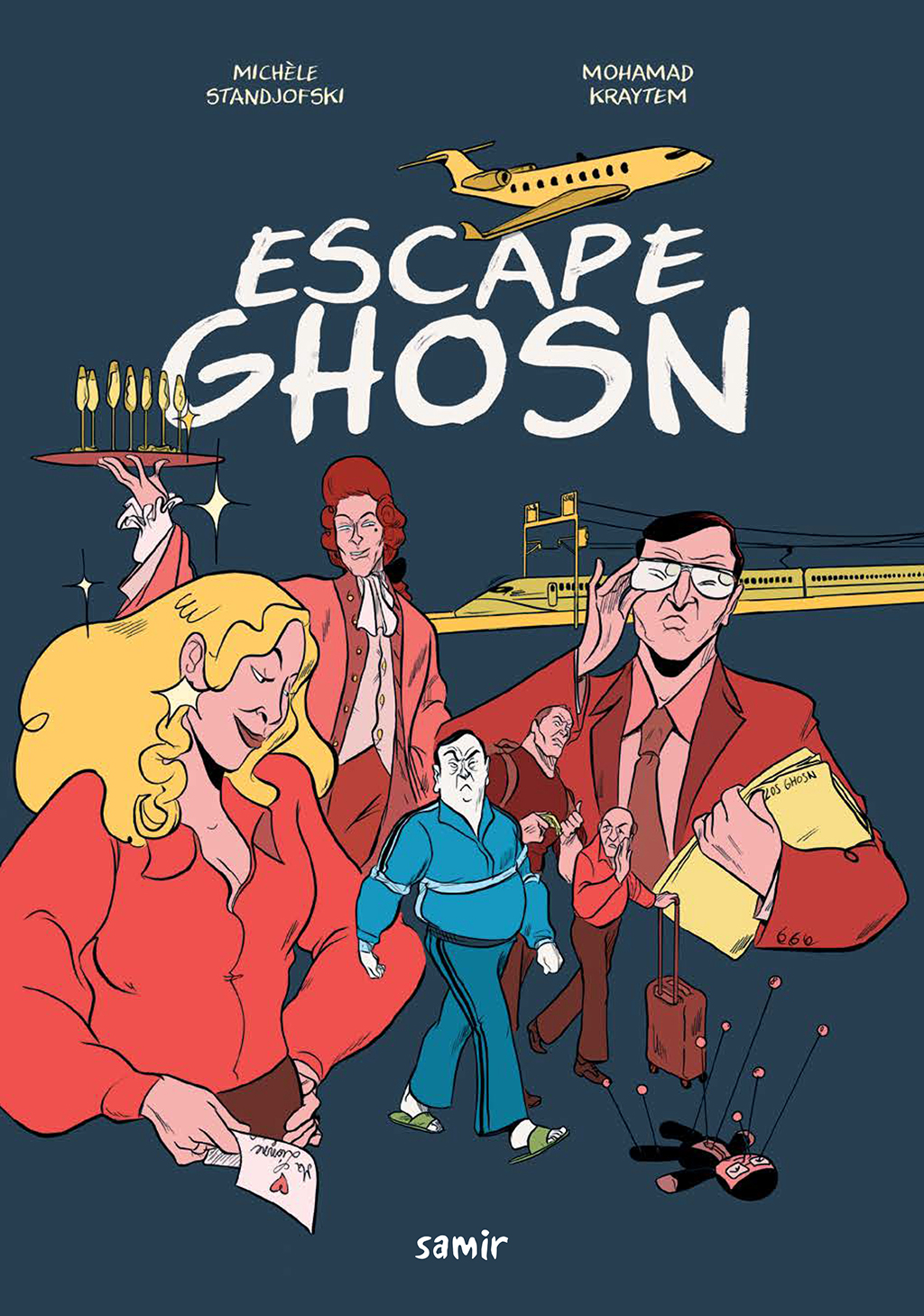 Samir Éditeur - Escape Ghosn - Couverture