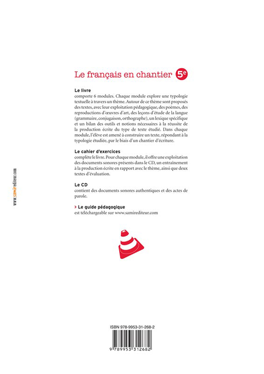 Samir Éditeur - Guide numérique 5e - Quatrième de couverture