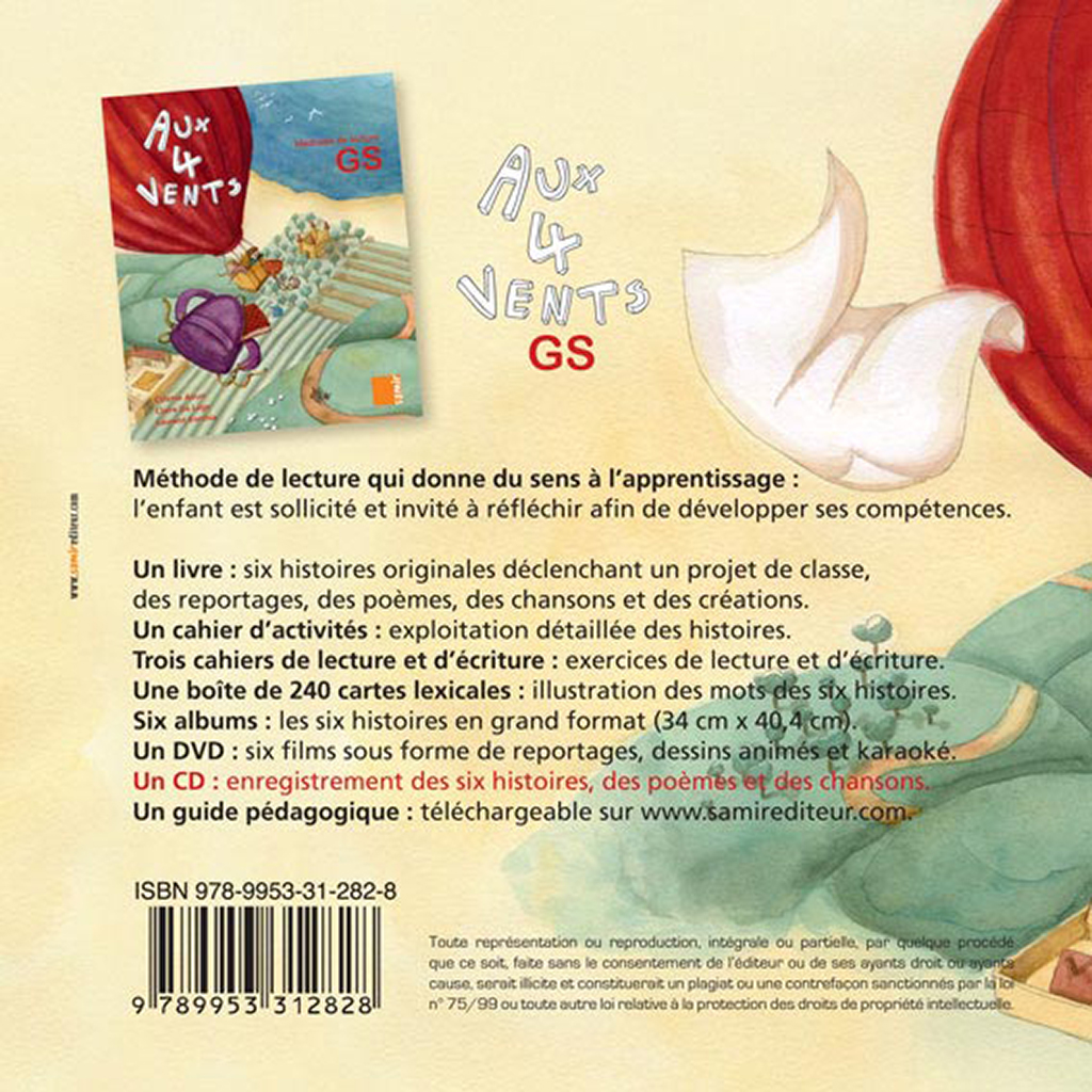 Samir Éditeur - CD GS - Quatrième de couverture