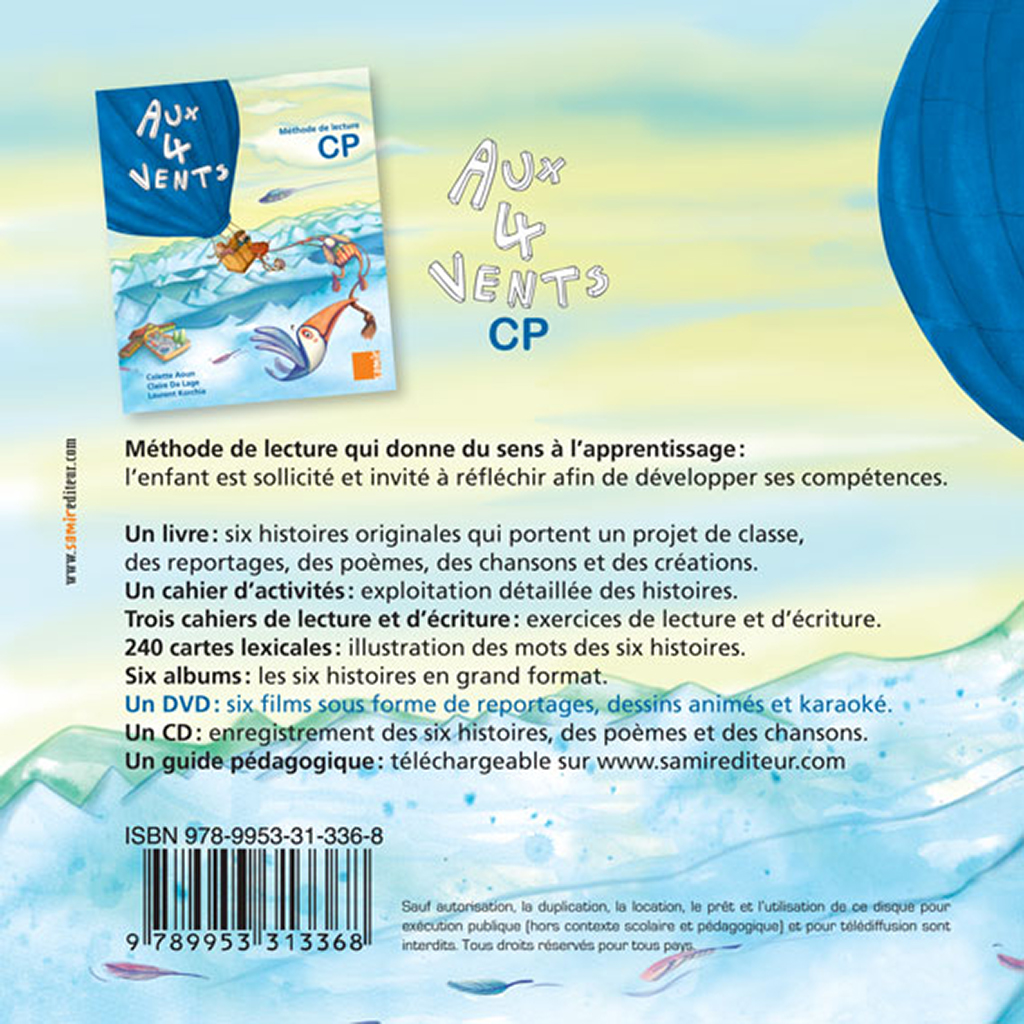 Samir Éditeur - DVD CP - Quatrième de couverture