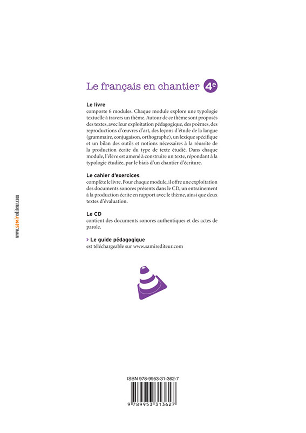 Samir Éditeur - Guide numérique 4e - Quatrième de couverture