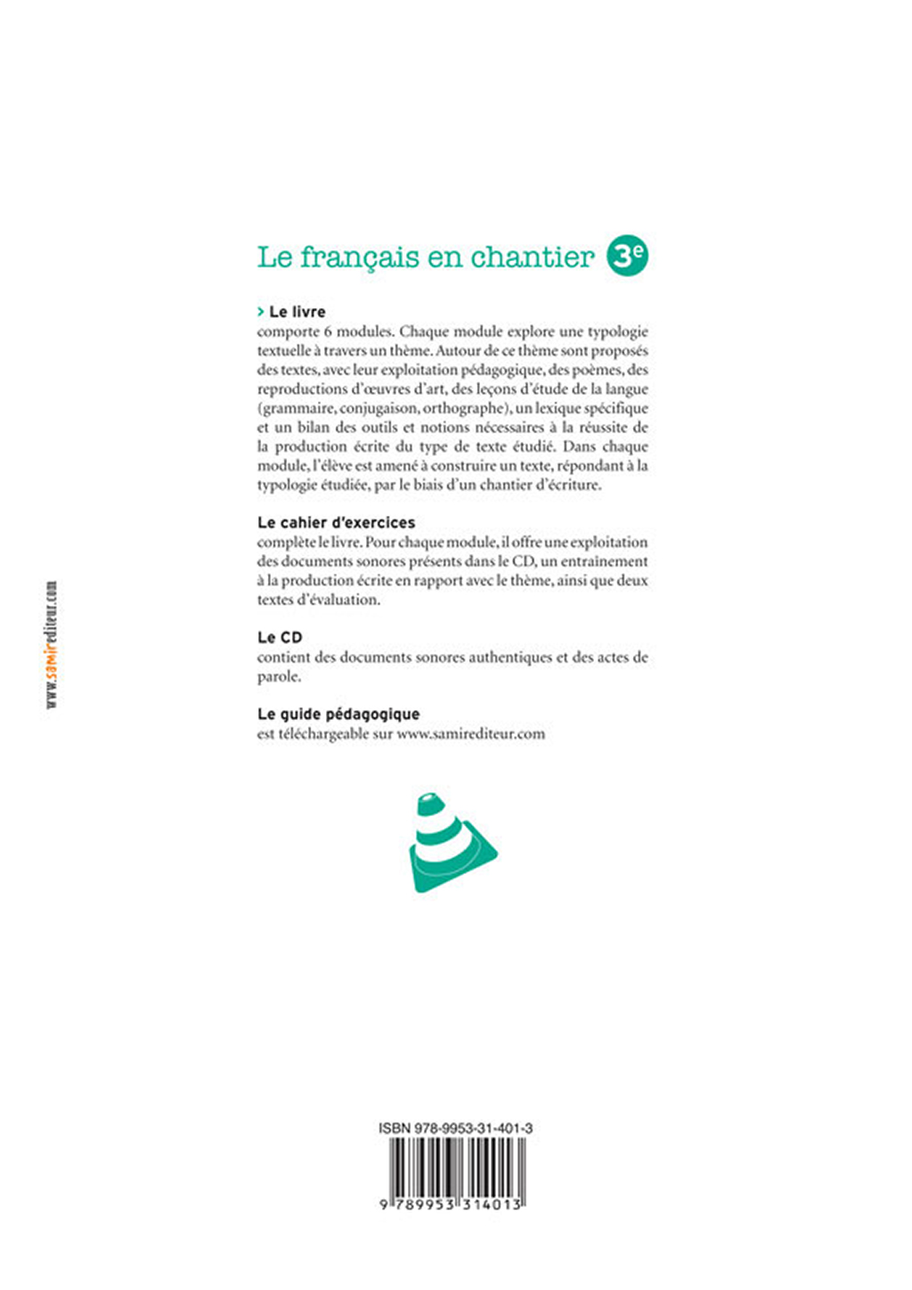 Samir Éditeur - Guide numérique 3e - Quatrième de couverture