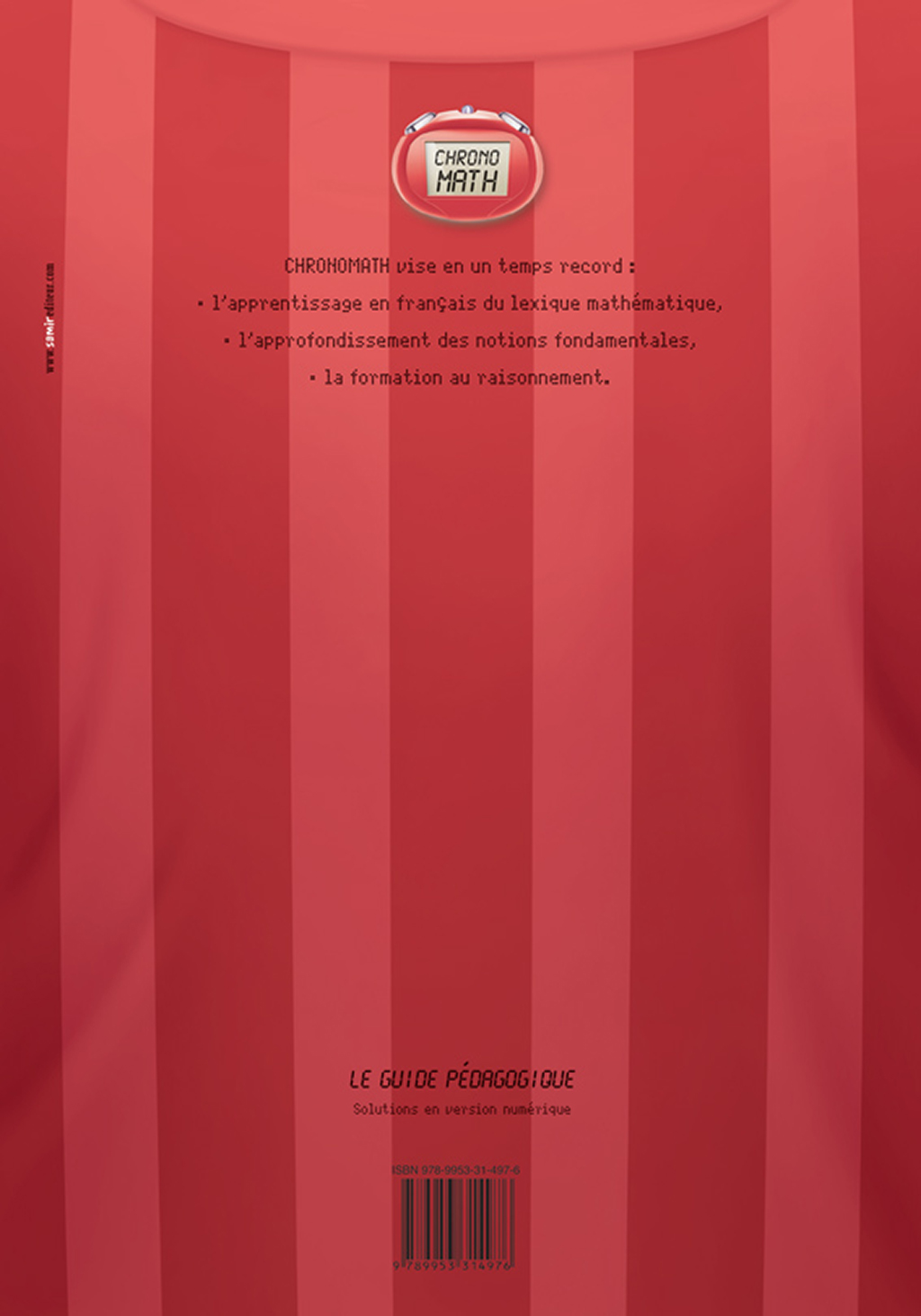 Samir Éditeur - Livre-cahier 3 - Quatrième de couverture