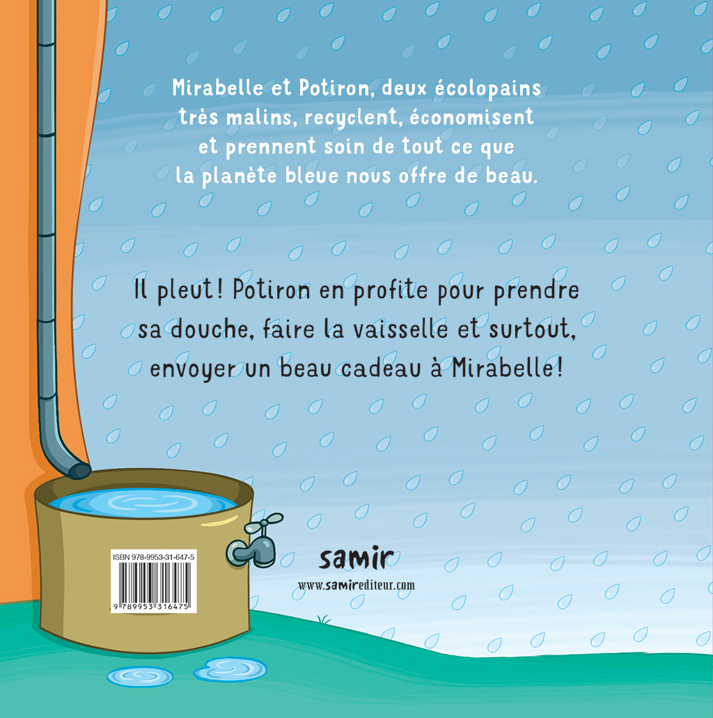 Samir Éditeur - Il pleut ! - Quatrième de couverture