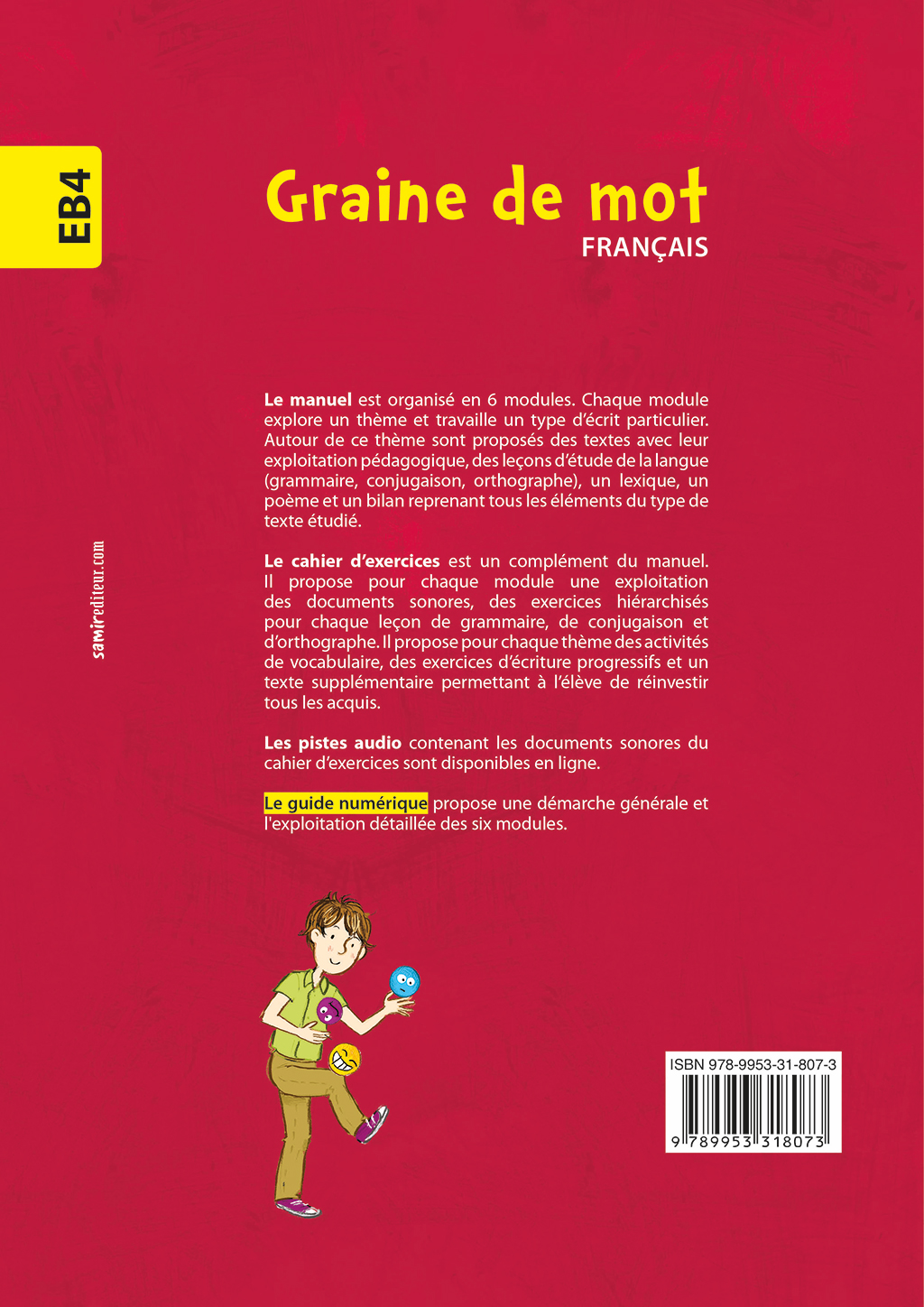 Samir Éditeur - Guide numérique EB4 - Quatrième de couverture