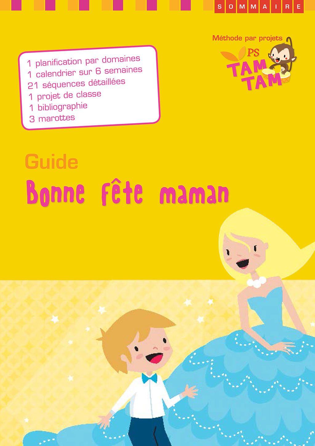 Samir Éditeur - Guide PS – P4 Bonne fête maman - Couverture