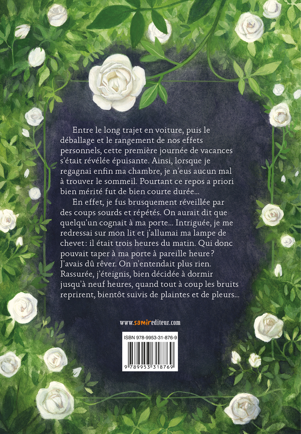 Samir Éditeur - Mademoiselle Blanche - Quatrième de couverture