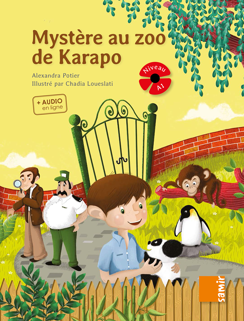 Samir Éditeur - Mystère au zoo de Karapo - Couverture