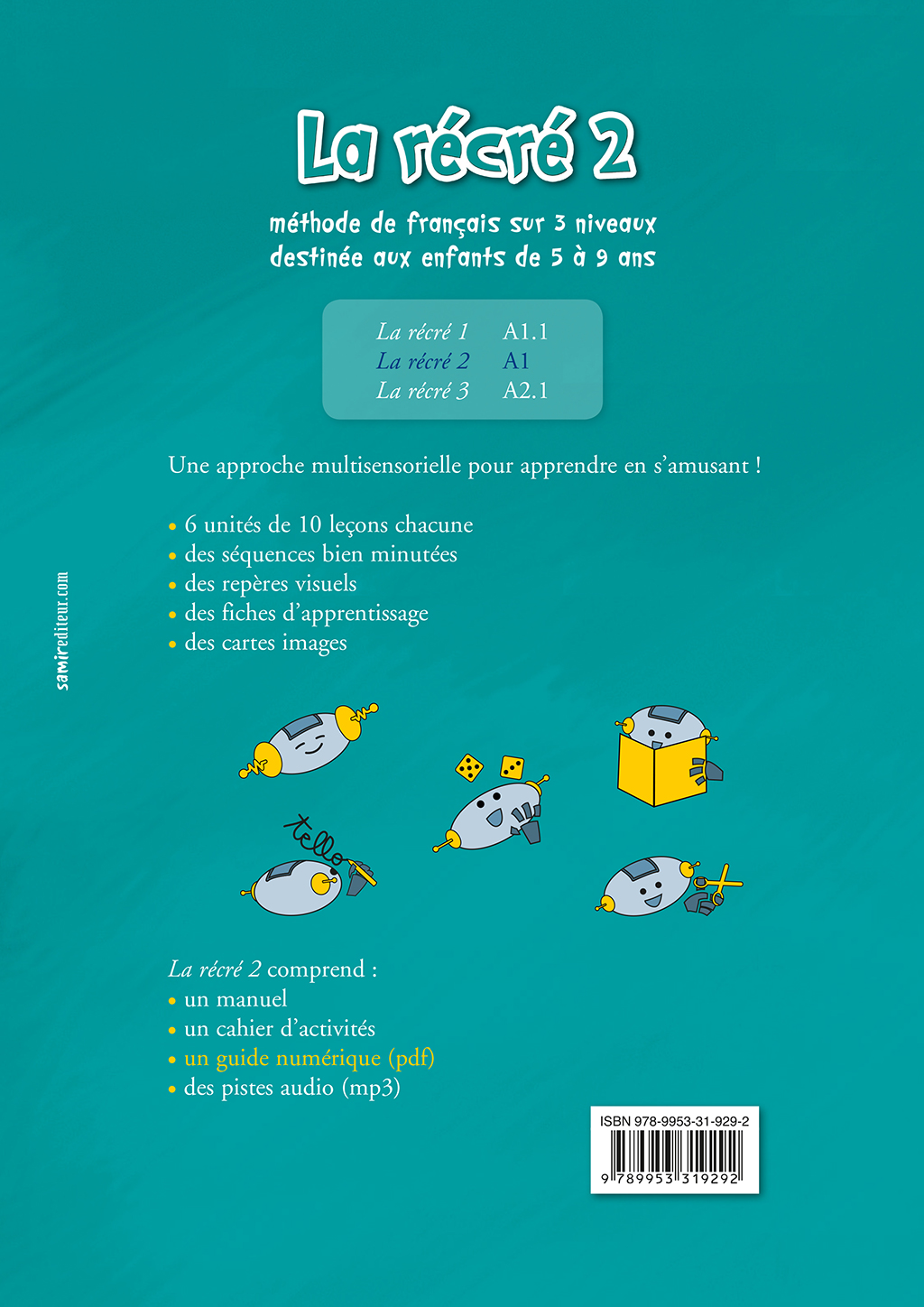 Samir Éditeur - Guide numérique Niveau 2 - Quatrième de couverture