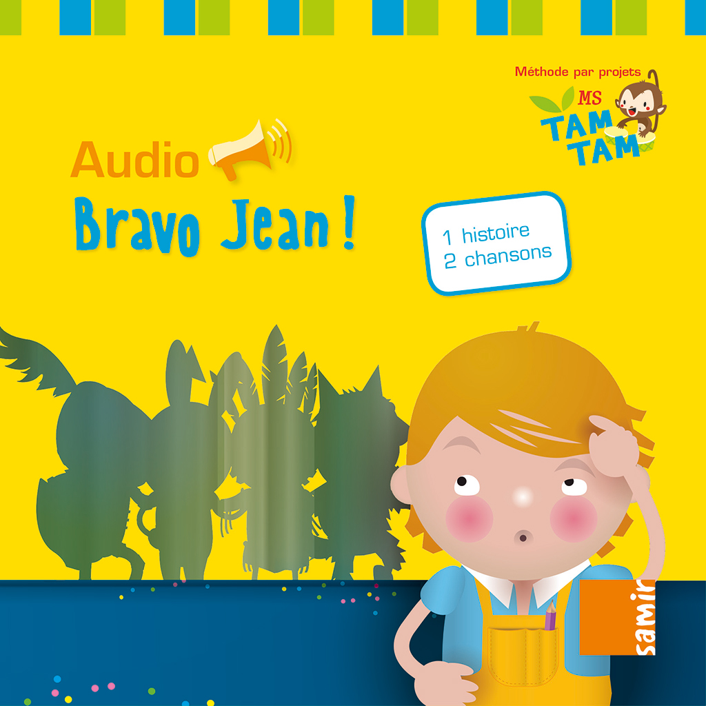 Samir Éditeur - Audio MS – P2 Bravo Jean ! - Couverture