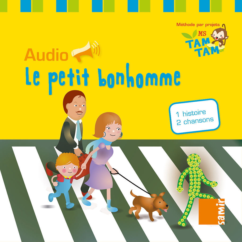 Samir Éditeur - Audio MS – P3 Le petit bonhomme - Couverture