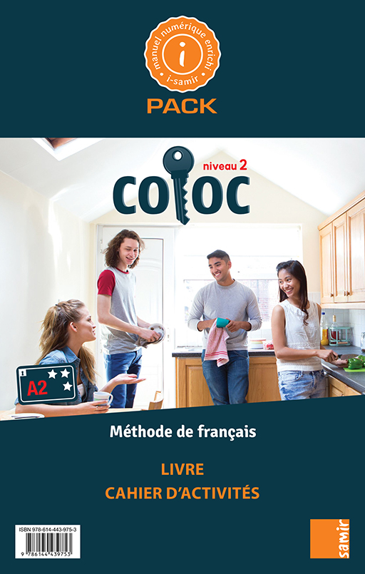 Samir Éditeur - Coloc - Pack numérique Niveau 2